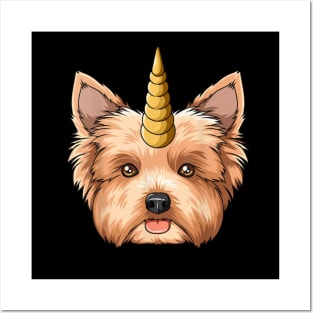 Yorkie Unicorn - Bestie in my life Posters and Art